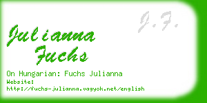 julianna fuchs business card